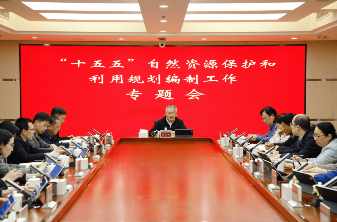 省自然资源厅专题推进省“十五五”自然资源保护和利用规划编制工作