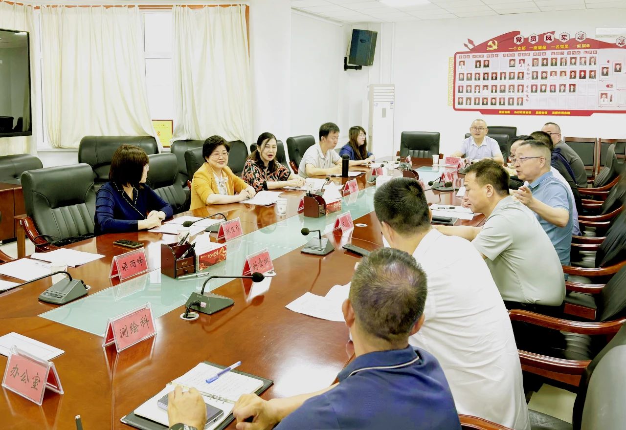 省自然资源厅领导带队赴昌吉州开展援疆项目帮扶交流