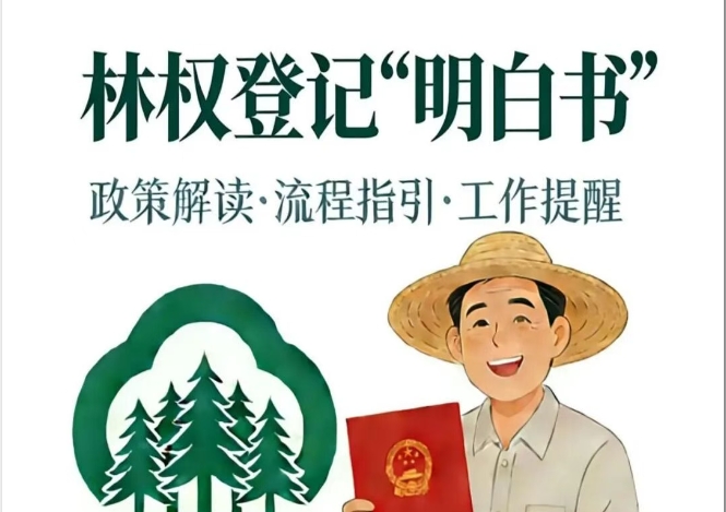 转发收藏！林权登记“明白书”
