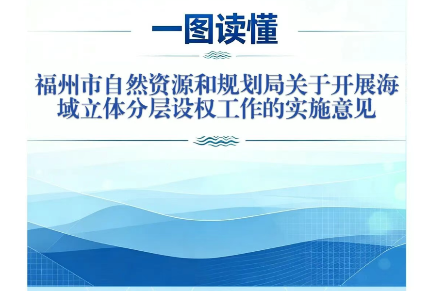 一图读懂丨关于开展海域立体分层设权工作的实施意见